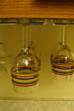 wine, glass, storage, rack, kitchen