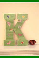 craft, letter, Mod Podge, decoupage, craft