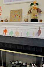 thankful, banner, fireplace banner, thanksgiving, decor, decoration