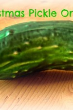christmas pickle ornament