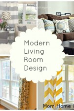 modern, living room, design