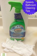 speedy bathroom cleaning tips