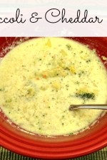 broccoli and cheddar crockpot soup