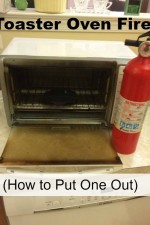 toaster oven fire