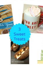 three sweet treats recipes