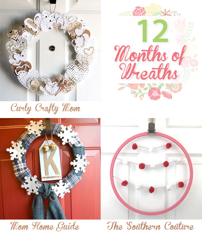 12 Months of Wreaths January