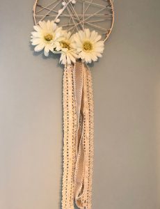 DIY dream catcher wall decor