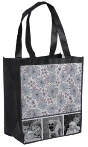Petunia Blossom Resuable tote from InkGarden.com