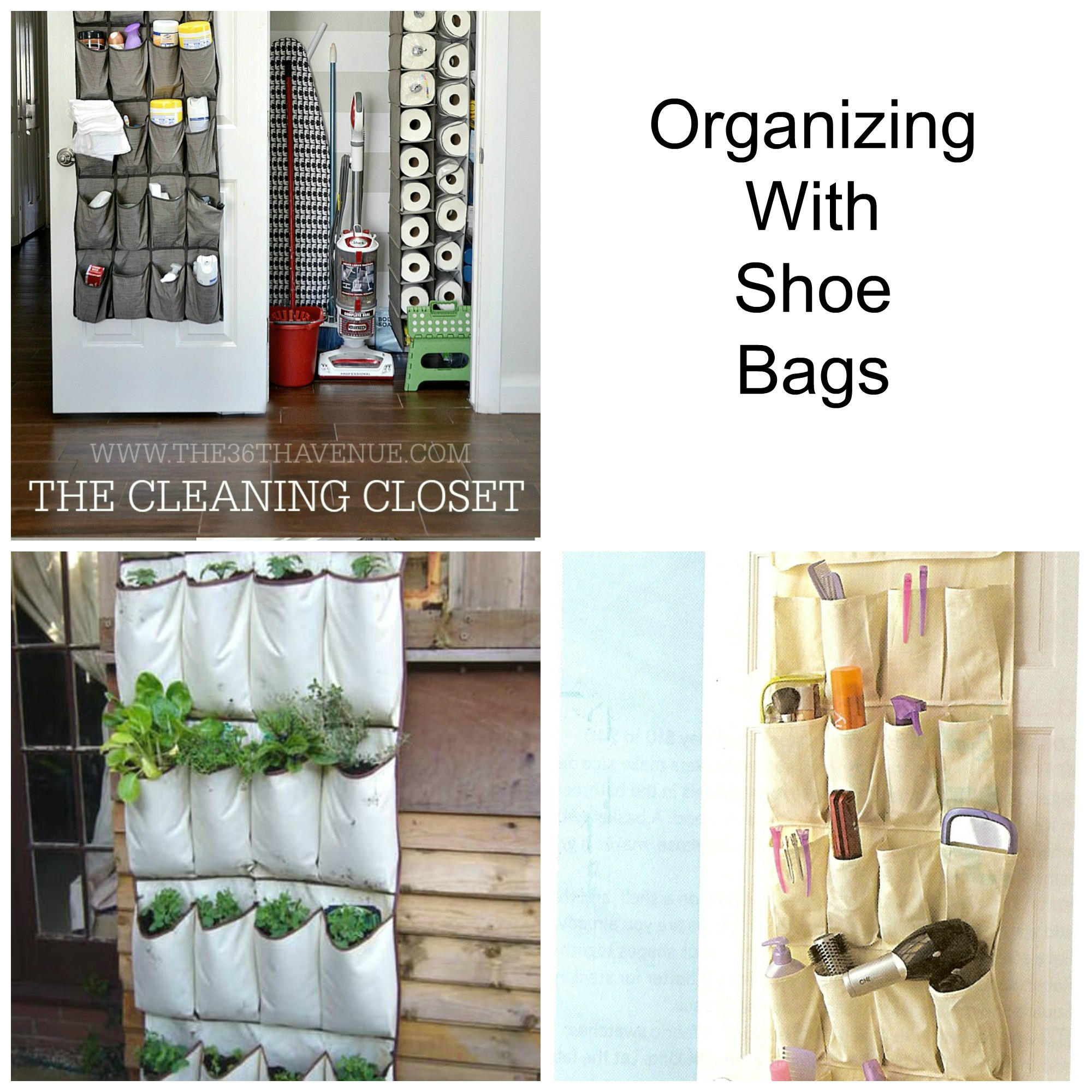 How to Organize with Shoe Bags