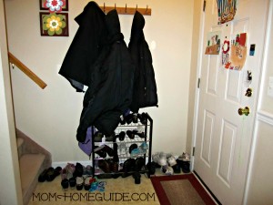 foyer, organize, shoe, rack