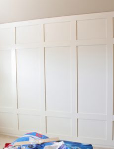 decor chick, how to, paneled wall