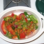 pampered chef, microwave, chicken, fajita, recipe