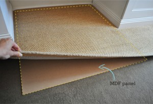 carpet, rug, stick