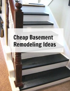 cheap basement remodeling ideas