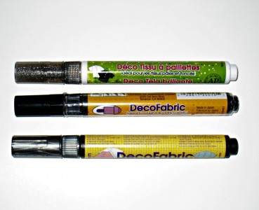 fabric pens