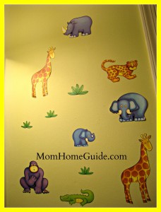 animals, wall, decals