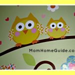 owl mural, kids