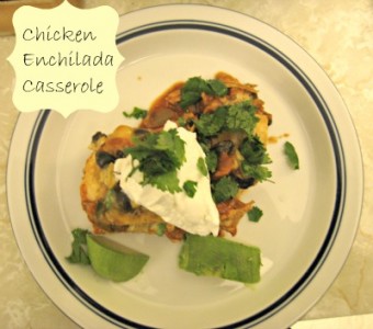 chicken enchilada casserole