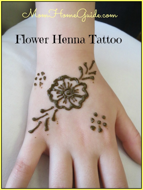 flower, henna, tattoo