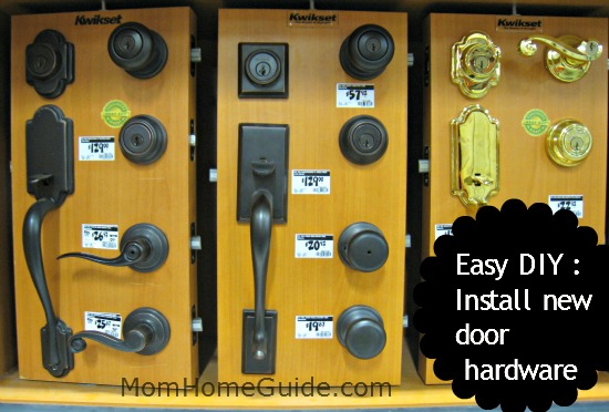 DIY, install, door, hardware, lock