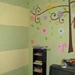 striped, chalkboard paint wall, lullaby paints