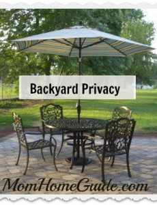how to get patio privacy