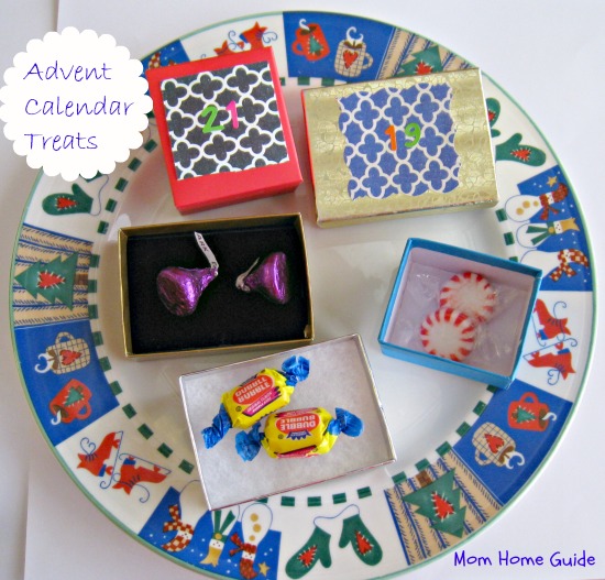 Christmas advent calendar gifts