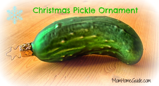 christmas pickle ornament
