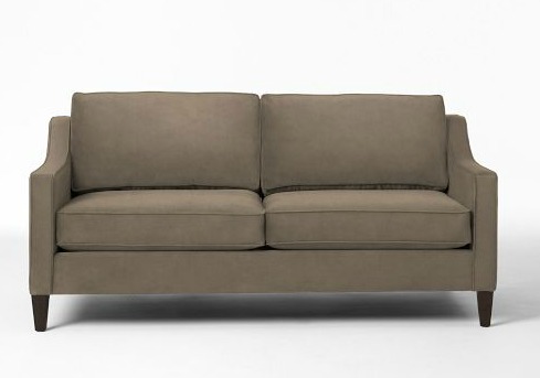 paidge, west elm, sofa, hazy taupe