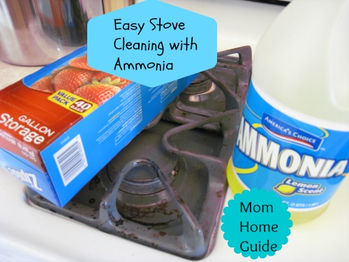 clean, stove, grate, ammonia