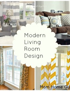 modern, living room, design