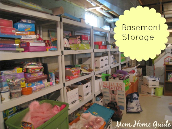 Basement Organization With Step By Step Instructions