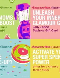 superhero mom, giveaway coupons, sweepstakes, giveaway