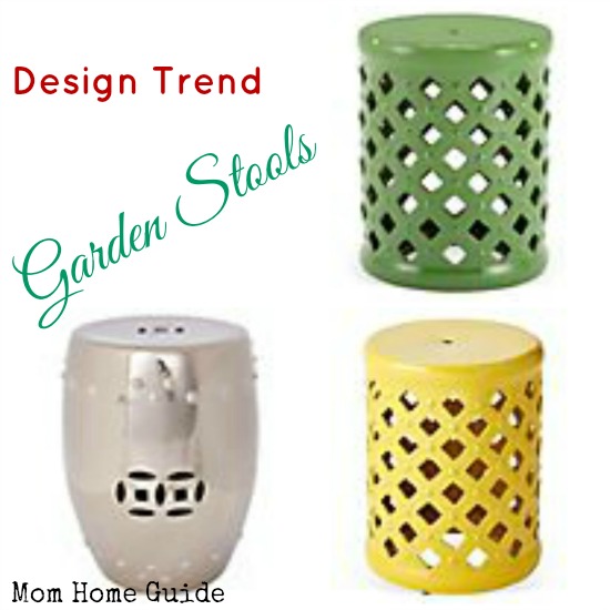 garden, stool, design, decor, trend