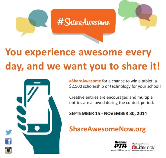 #shareawesome digital advocacy campaign