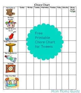 Weekly Cleaning Schedule – Free Printable