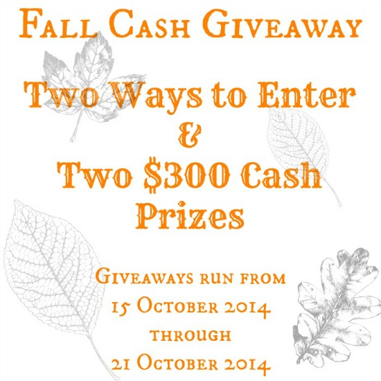 fall cash giveaway