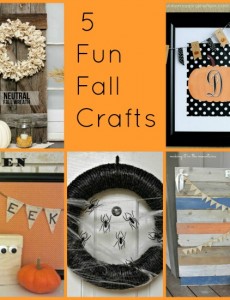 five fun fall crafts
