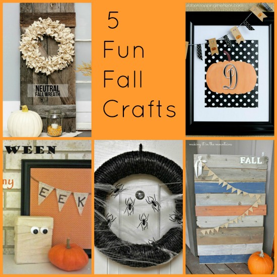 five fun fall crafts