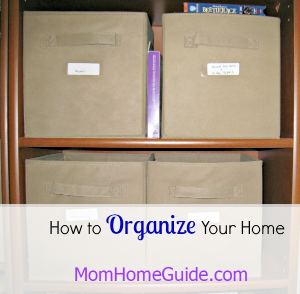 how to organize a home