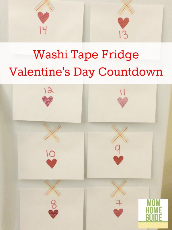 2 Fun and Easy Washi Tape Valentine's Day Crafts - About a Mom