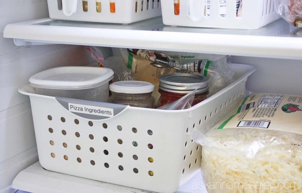 tips for organizing a small fridge