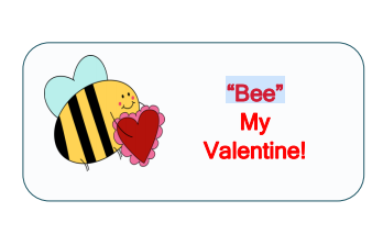 bee my valenine