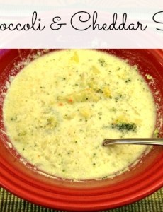 broccoli and cheddar crockpot soup