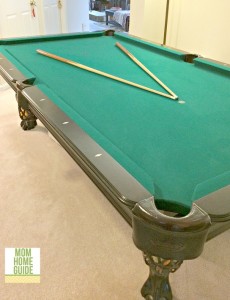 family room pool table