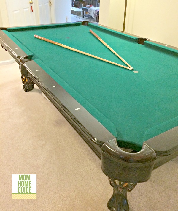 family room pool table