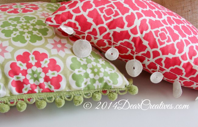 how to sew a throw pillows
