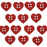 heart buttons for crafts