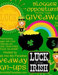 luck of the irish giveaway