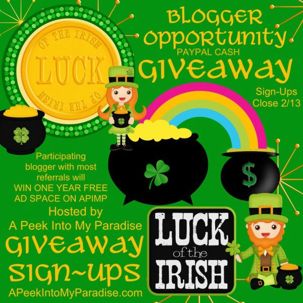 luck of the irish giveaway